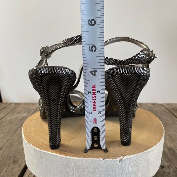 American Eagle Strappy Heels Size 8.5 EUC - Picture 5 of 7